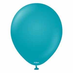 Kalisan Turquoise 5in (12cm) Latex Balloon Bag(100)