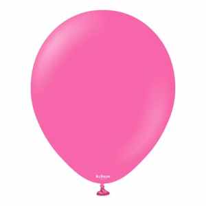 10523211.jpg Kalisan Fuchsia 5in (12cm) Latex Balloon Bag(100)