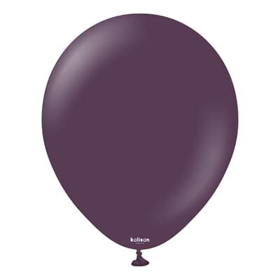 Kalisan Plum 5in (12cm) Latex Balloon 100ct Bag(100)