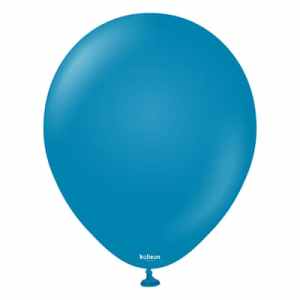 Kalisan Deep Blue 5in (12cm) Latex Balloon Bag(100)