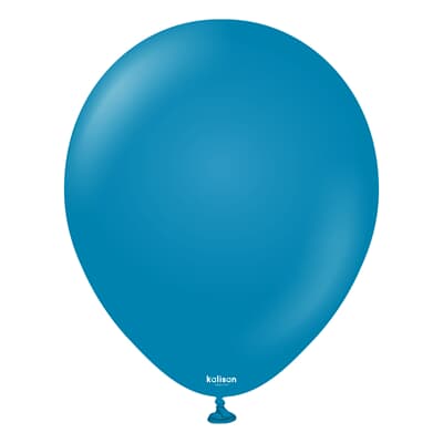 Kalisan Deep Blue 5in (12cm) Latex Balloon Bag(100)