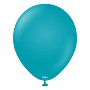 11223181.jpg Kalisan Turquoise 30cm (12iin) Latex Balloon Bag(100)