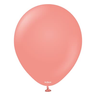 Kalisan Coral 30cm (12iin) Latex Balloon Bag(100)
