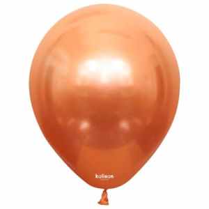 Kalisan Mirror Chrome Copper 30cm (12iin) Latex Balloon Bag(50)