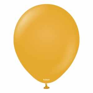 Kalisan Mustard 30cm (12iin) Latex Balloon #a Bag(100)