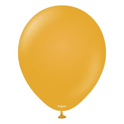 Kalisan Mustard 30cm (12iin) Latex Balloon #a Bag(100)