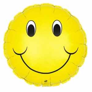 114054.jpg Smiley Face Foil 43cm Each