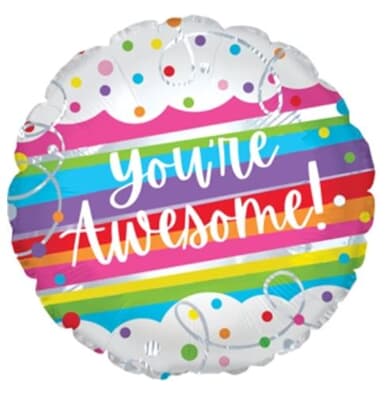 114540.jpg You're Awesome Foil 43cm Each