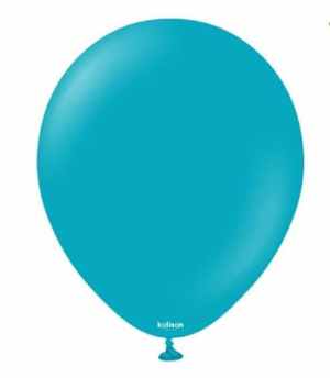 11823180.jpg Kalisan Turquoise 45cm (18iin) Latex Balloon. Bag(25)