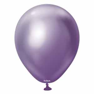 Kalisan Mirror Chrome Violet 45cm (18iin) Latex Balloon 10 count Bag(10)