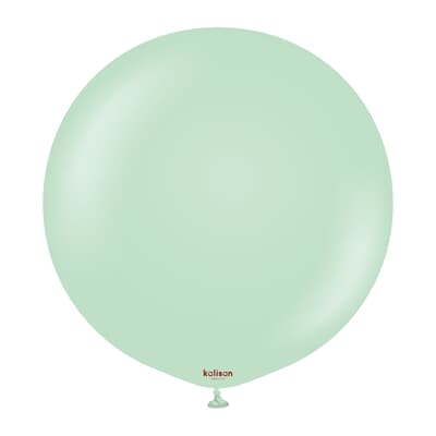 12430046.jpg Kalisan Macaron Mint Green 60cm (24in) Latex Balloon Bag(2)