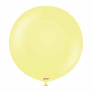 Kalisan Macaron Yellow 60cm (24in) Latex Balloon Bag(2)