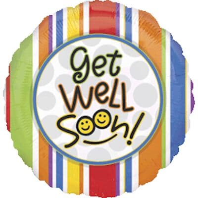 10cm Get Well Smiles Each