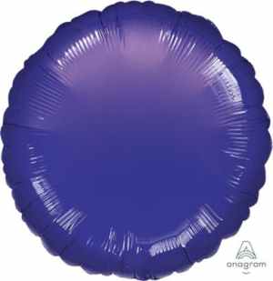 Anagram Circle Metallic Purple 45cm Each