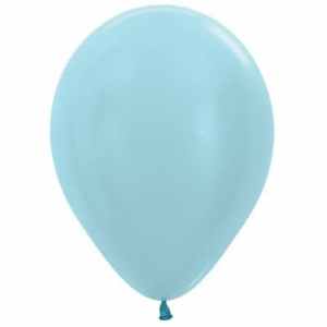 Sempertex Satin Blue Latex Balloon 5in (12cm) Bag(100)