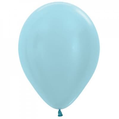 206211.jpg Sempertex Satin Blue Latex Balloon 5in (12cm) Bag(100)