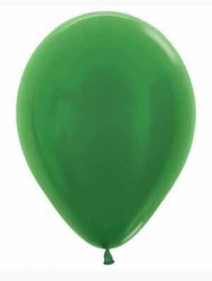 Sempertex Metallic Green Latex Balloon 5in (12cm) Bag(100)