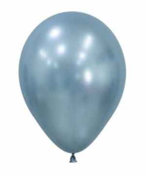 Sempertex Silk Artic Blue Latex Balloons 5in (12cm) Bag(50)