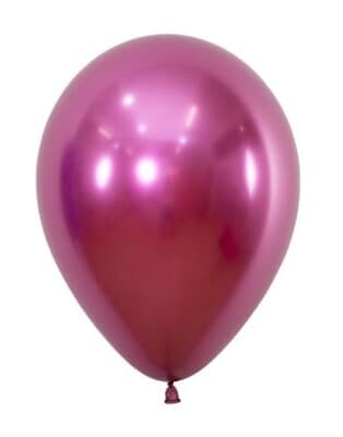 Sempertex Reflex Fuchsia Latex Balloons 5in (12cm) Bag(50)