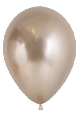 Sempertex Reflex Champagne Latex Balloons 5in (12cm) Bag(50)