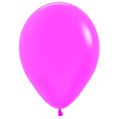 Sempertex Neon Fuchsia Latex Balloon 5in (12cm) Bag(100)