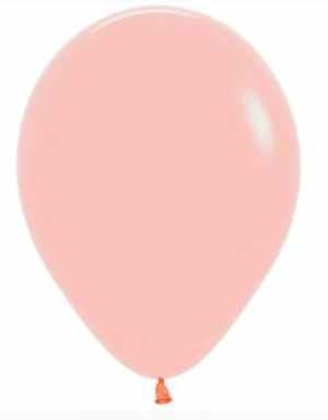 Sempertex Pastel Matte Melon Latex Balloon 5in (12cm) Bag(100)