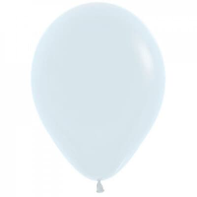 Sempertex Fashion White Latex Balloon 5in (12cm) Bag(100)