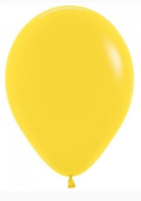 Sempertex Fashion Yellow Latex Balloon 5in (12cm) Bag(100)