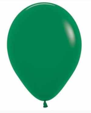 Sempertex Fashion Forest Green Latex Balloon 5in (12cm) Bag(100)