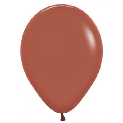 Sempertex Fashion Terracotta Latex Balloon 30cm Bag(100)