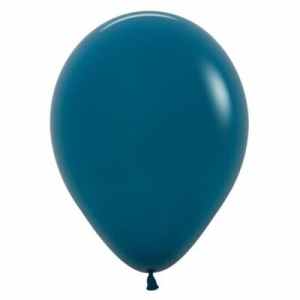 Sempertex Fashion Deep Teal Latex Balloon 30cm Bag(100)