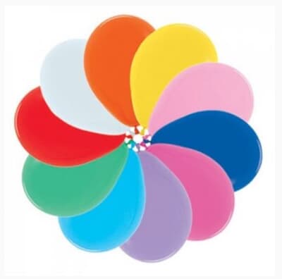Sempertex Fashion Assorted Latex Balloon 30cm Bag(100)