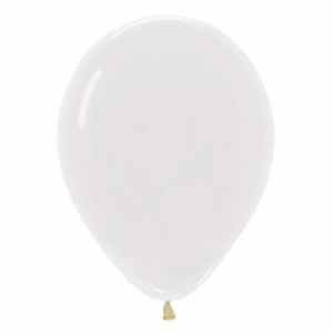 Sempertex Crystal Clear Latex Balloon 30cm Bag(100)