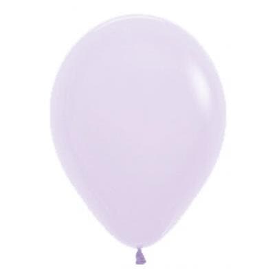 206534.jpg Sempertex Pastel Matte Lilac Latex Balloon 30cm Bag(100)