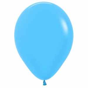 206583.jpg Sempertex Neon Blue Latex Balloon 30cm Bag(100)