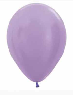 Sempertex Satin Lilac Latex Balloon 30cm Bag(100)