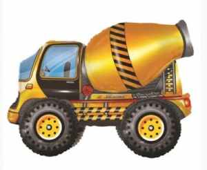 Standing Airz Cement Mixer 44x64x32cm EA