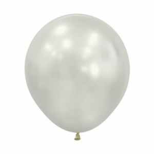 Sempertex Silk Oyster White Latex Balloon 45cm Bag(25)