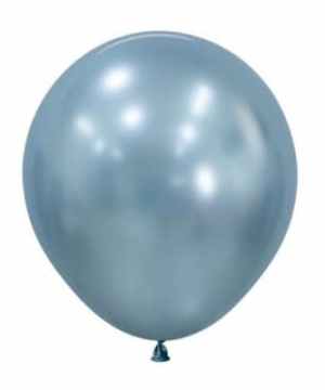 Sempertex Silk Artic Blue Latex Balloon 45cm Bag(25)