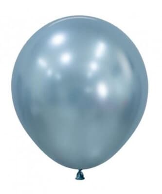 Sempertex Silk Artic Blue Latex Balloon 45cm Bag(25)