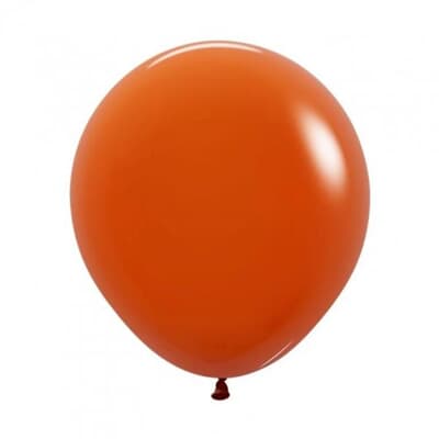Sempertex Fashion Sunset Orange Latex Balloon 45cm Bag(25)
