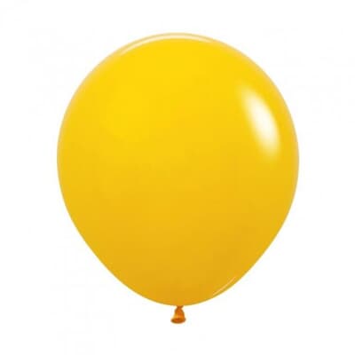 Sempertex Fashion Honey Yellow Latex Balloon 45cm Bag 25