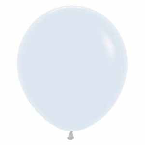 Sempertex Fashion White Latex Balloon 45cm Bag(25)