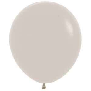 Sempertex Fashion White Sand Latex Balloon 45cm Bag(25)