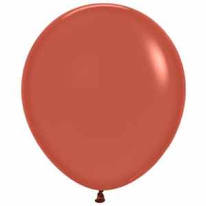 Sempertex Fashion Terracotta Latex Balloon 45cm Bag(25)
