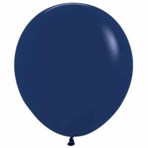Sempertex Fashion Navy Blue Latex Balloon 45cm Bag(25)