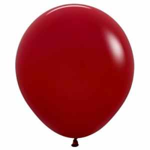 222626.jpg Sempertex Fashion Imperial Red Latex Balloon 45cm Bag(25)