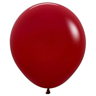 222626.jpg Sempertex Fashion Imperial Red Latex Balloon 45cm Bag(25)