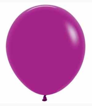 Sempertex Fashion Purple Orchid Latex Balloon 45cm Bag(25)