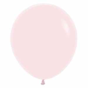 Sempertex Pastel Matte Pink Latex Balloon 45cm Bag(25)